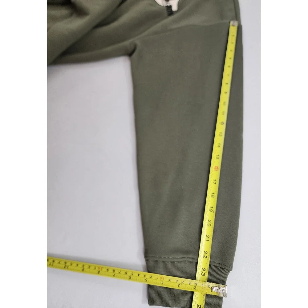 True Religion sweatshirt adult Extra Large XL zip green 108306 relaxed $129 mens